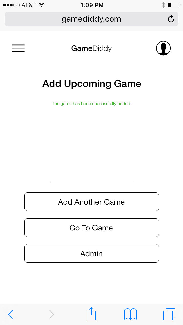 GameDiddy: Sports Betting Responsive Website